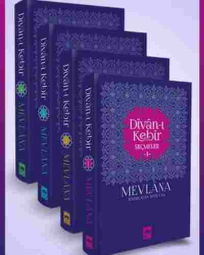 Divan-ı Kebir – Seçmeler (4 cilt takım)